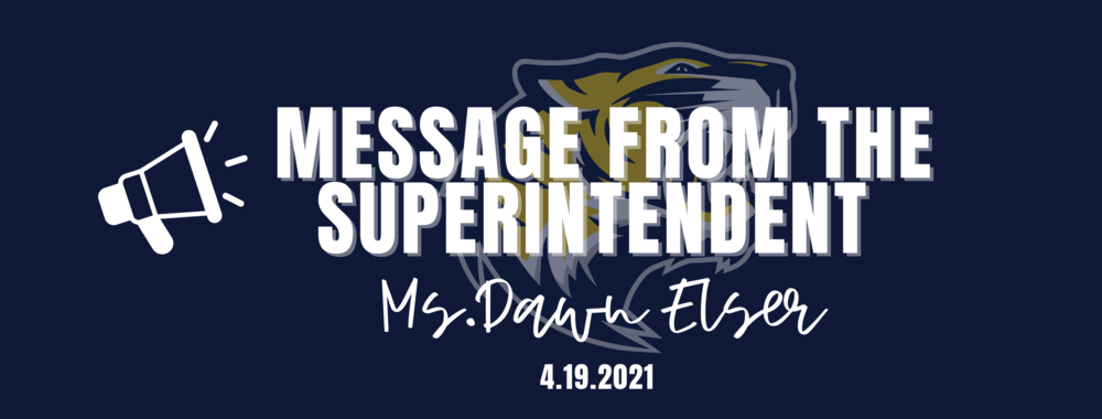 A Message from Ms. Elser