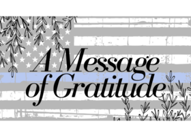 A Message of Gratitude